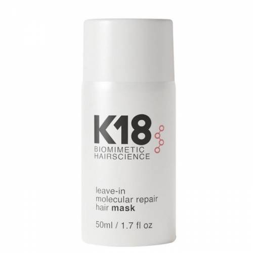 K18 Leave-in Molecular Repair Hair Mask nenuplaunama gydomoji kaukė visų tipų plaukams (50 ml)